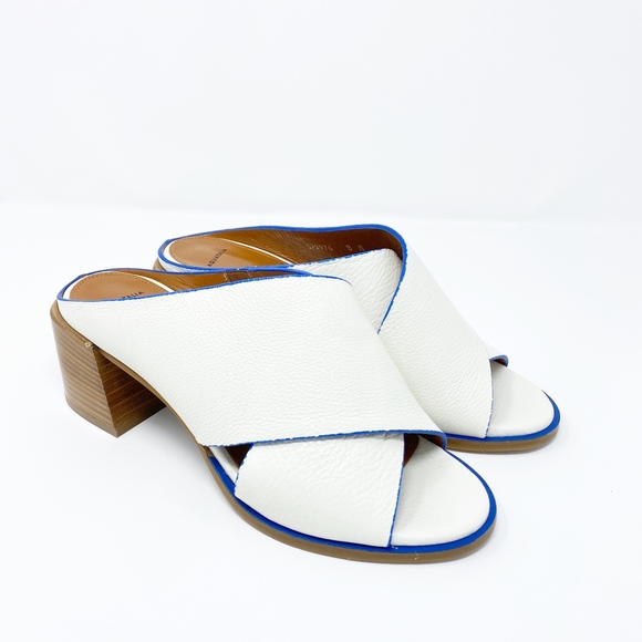 Aquatalia Janna Crossover Block Heel Sandal Size 8 - Picture 1 of 7